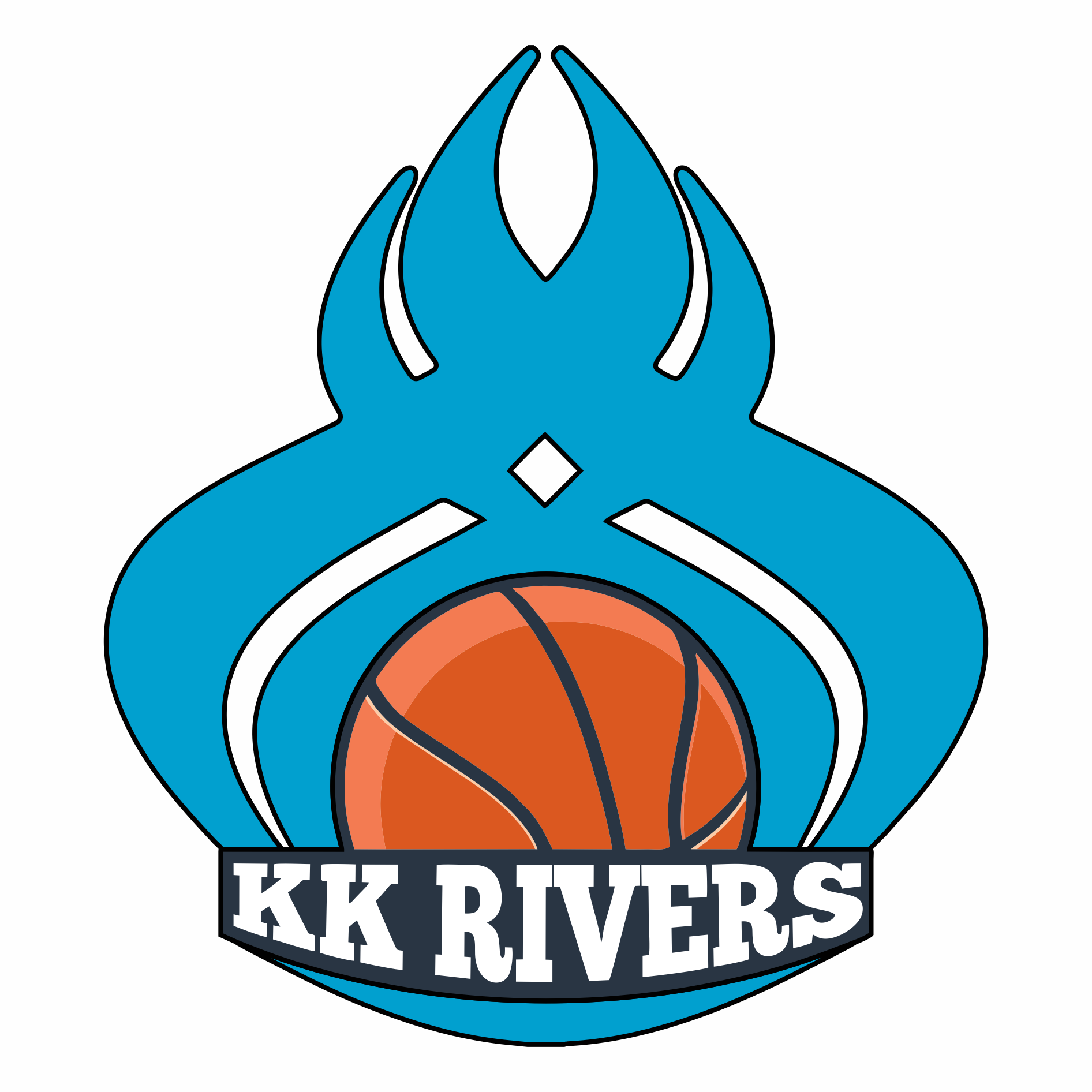 Logo Košarkaški Klub Rivers Beograd